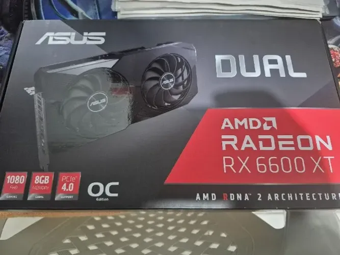 Placa de Vídeo Asus 6600 XT