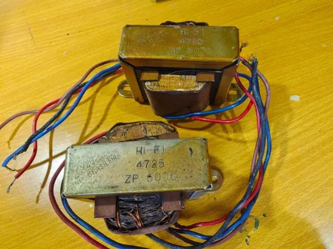 2 transformador saida para amplificador valvulado Wilkason single ended