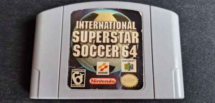 INTERNATIONAL SUPER STAR SOCCER 64 (ISS64) - N64 - ORIGINAL AMERICANO