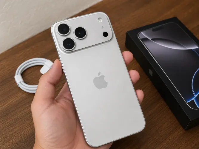 IPHONE 17 PRO MAX MUITO NOVO