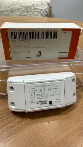 Relé Interruptor Inteligente Wi-Fi 16A (BSD16) - Novo na Caixa