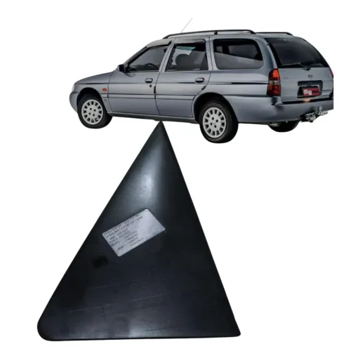 Moldura Externa Porta Traseira Direita Escort Zetec 1997 200 Preto