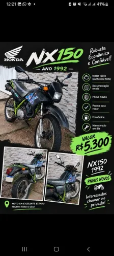 VENDO OU TROCO NX150