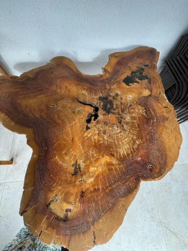Mesa de Disco bruto de CUMARU Maciço 