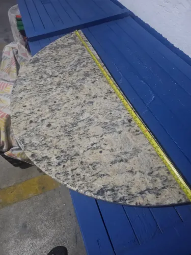 Pedra granito 79x34 meio circulo