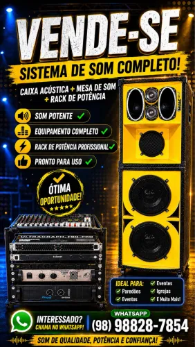 Som Paredão Radiola Profissional