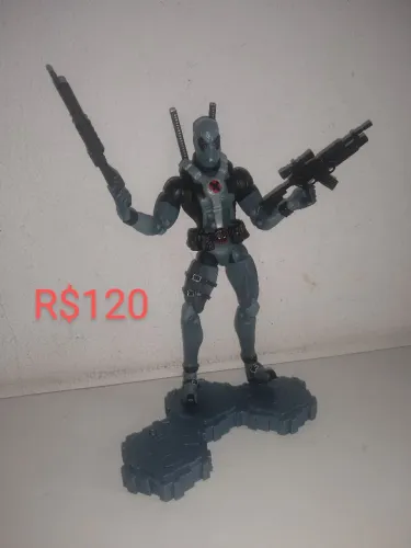 Figura de ação Marvel legends Deadpool versão x-force