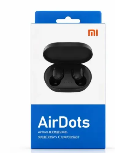 Fone Bluetooth Sem Fio AirDots Importado TWS Bluetooth 5.1 Estojo Carregador com frete in