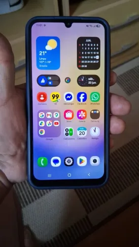 * Samsung A25 5G 256g 8+8 Ram Tela Amoled UI 8.5 