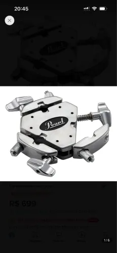 Clamp Pearl Triplo