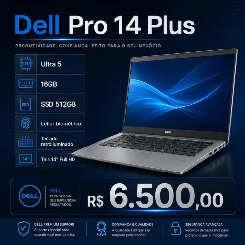 NOTEBOOK DELL PRO PLUS 14"