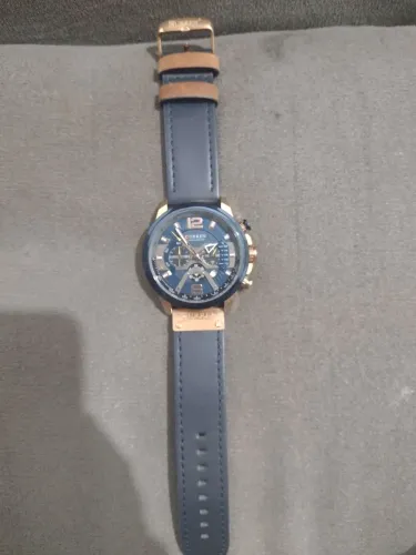 RELÓGIO CURREN AZUL