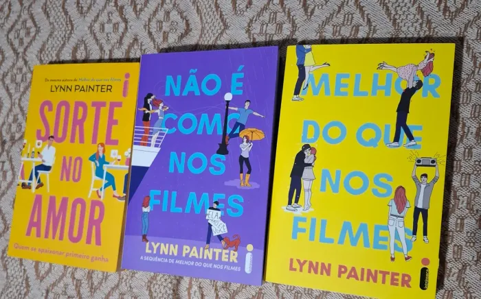 Kit: Sorte no amor + Melhor que nos filmes + Não é como nos filmes - Lynn Painter