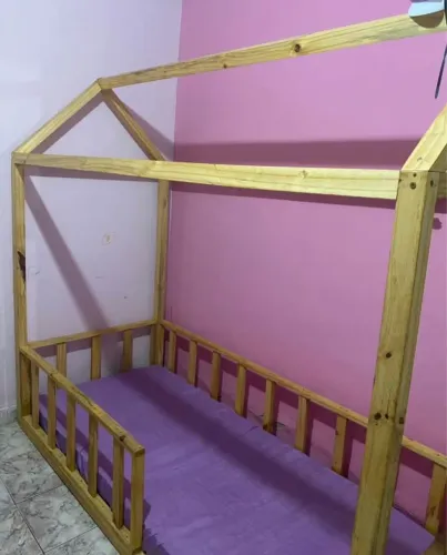 2 - CAMA INFANTIL - Montessoriana com colchão