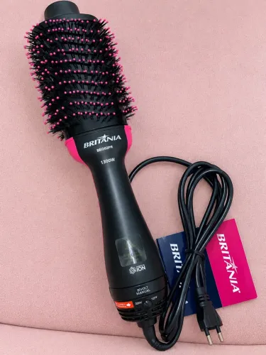 Escova Secadora Britânia 1300W BEC02PR Bivolt