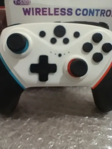 Controle bluetooth gamer com teclas macro turbo