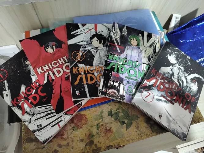 Knights OF Sidonia vol 1 a 3 e 5 e 7