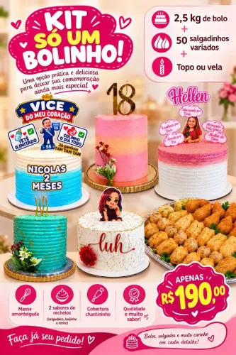Bolos e Salgados