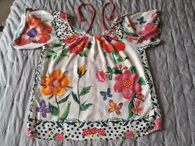Blusa fábula estilo farm
