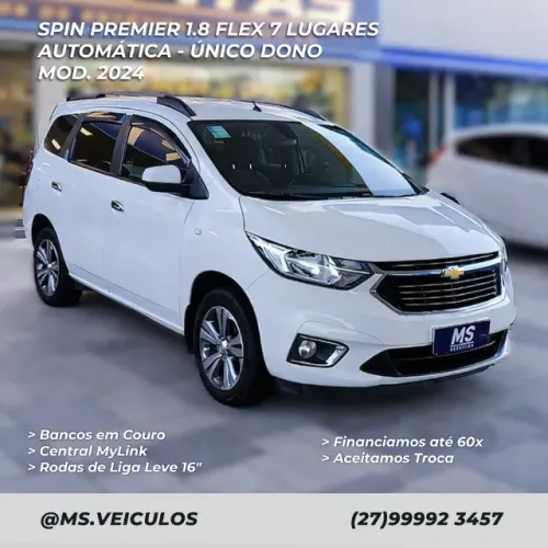 Chevrolet Spin Premier 1.8 8V Econo.flex 5P Aut. 2024