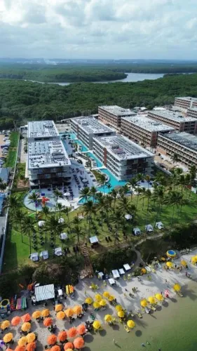 ? Resort Pé na Areia Muro Alto ? Flat Completo Porto de Galinhas
