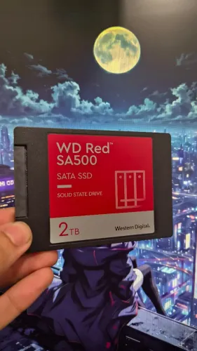 SSD WD Red SA500 2TB SATA - Linha NAS - Saúde 100%