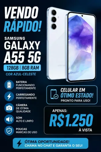 VENDO SAMSUNG GALAXY A55 5G 128GB | 8GB RAM 