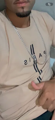 Vendo corrente de prata