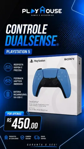 Controle PS5 TV PC Sony original lacrado