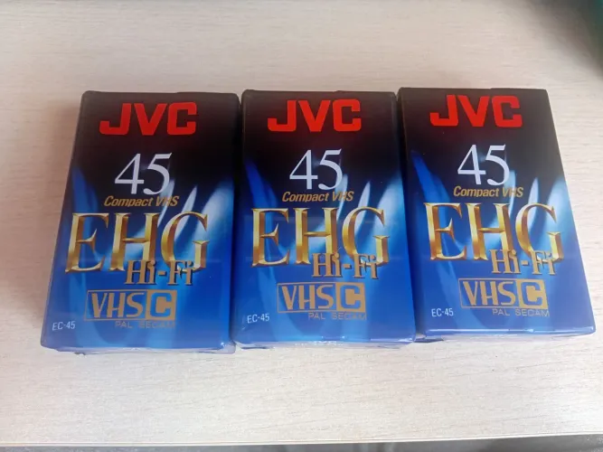 Jvc 45 Compact Vhs EHG 45 Hi-Fi. Fita Filmadora