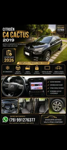 Citroen C4 Cactus Feel 1.6 16V Flex Aut. 2020