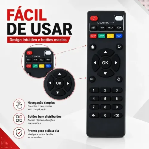 CONTROLE REMOTO TV BOC