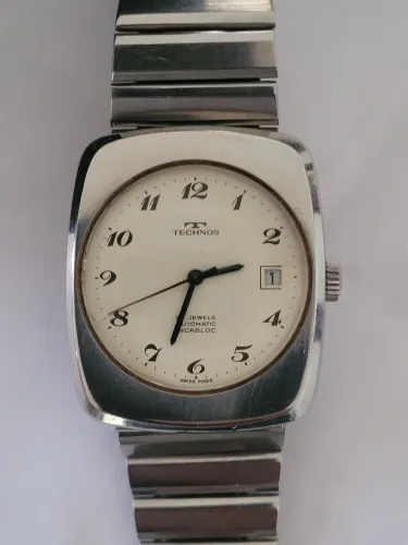Relógio technos automático suíço vintage 
