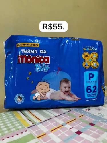 Vendo Fraldas Descartáveis (P e M)