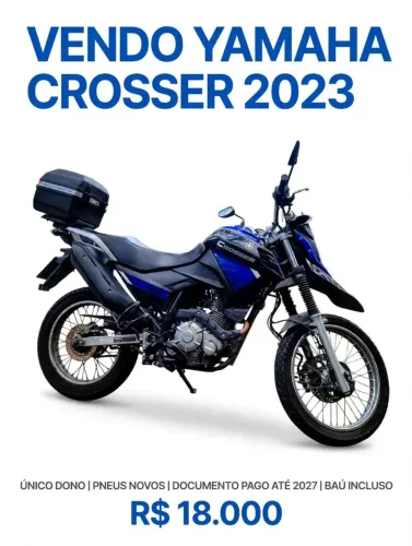 Venda de moto crosser 2023/2024