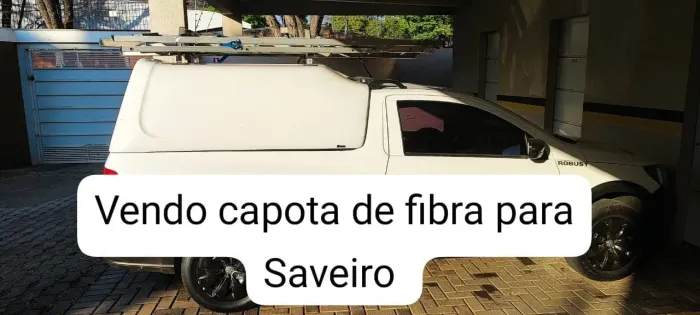 Capota de fibra para Saveiro cs