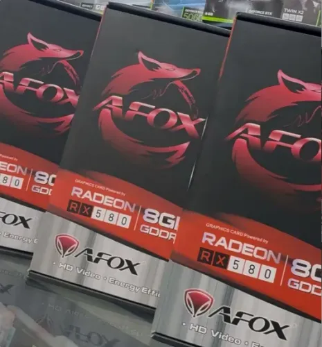 PLACA DE VIDEO RADEON RX 580 8GB GDDR5 AFOX*