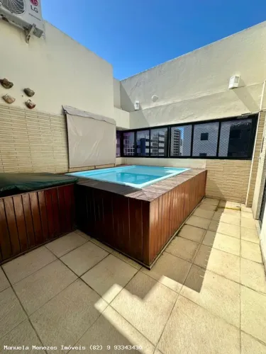 Cobertura Duplex para Venda em Maceió, Ponta Verde, 4 dormitórios, 2 suítes, 5 banheiros,