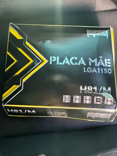 Placa Mãe Lga 1150 Ddr 3 240 Pinos G-h81 - Revenger
