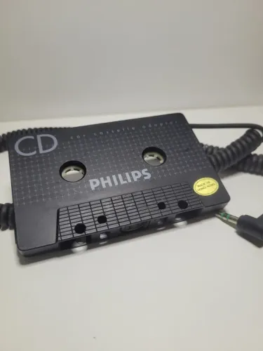 Adaptador Cassete K7 Philips SBC 3557 Mk II Para Discman Celular