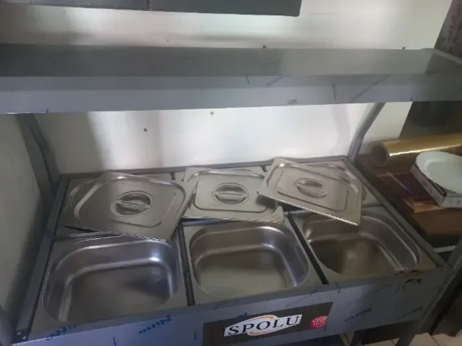 Rechoud 6 cubas novo. 