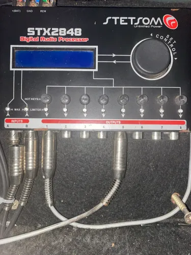 Processador de Áudio Digital Stetsom STX2848