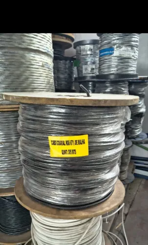 Cabo Coaxial RG 06 67% Bobina, FEEB , Cabo comando e Manga