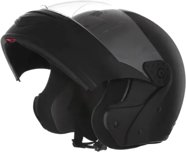 Capacete articulado preto fosco novo