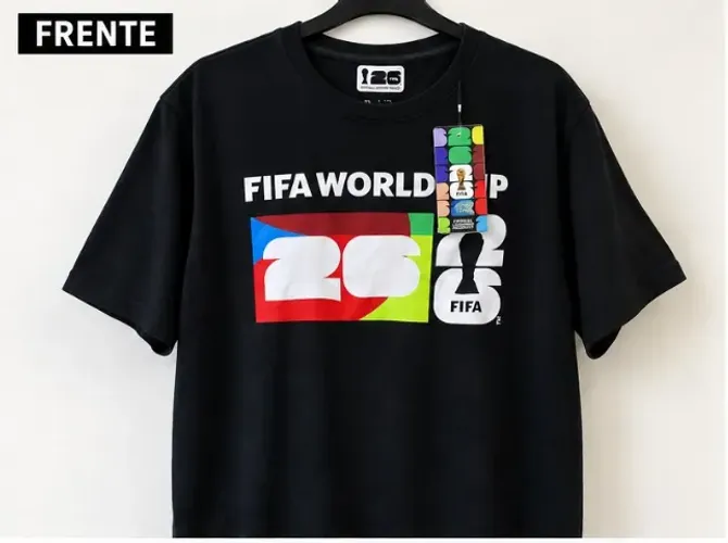 Camiseta T-shirt - XL/GG - Ofical Fifa World Cup 2026