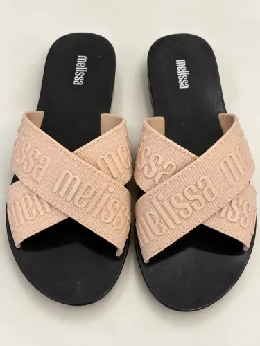Melissa Cozy Slide M-Lover II 33/34 Rosa e Preta