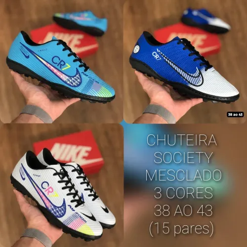 Chuteira Society unisex