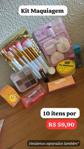 Kit Maquiagem Promoção 