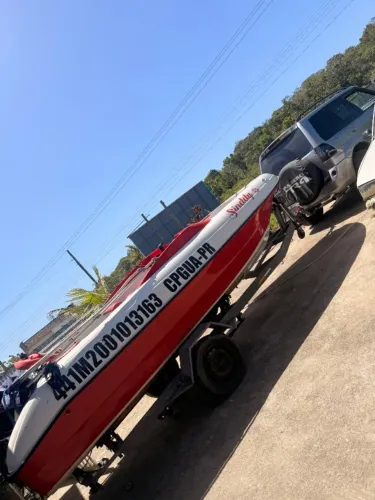 Lancha 16 pés + Mercury 50HP 2025 + Carreta