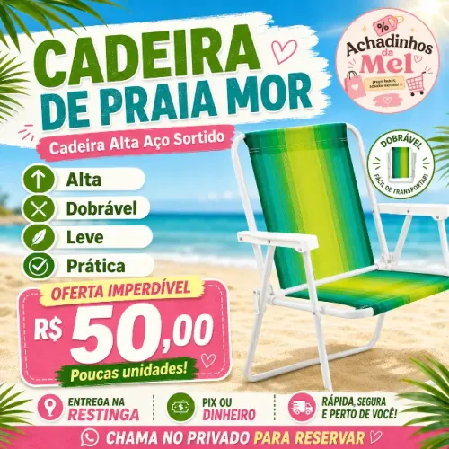 Cadeira Mor de praia